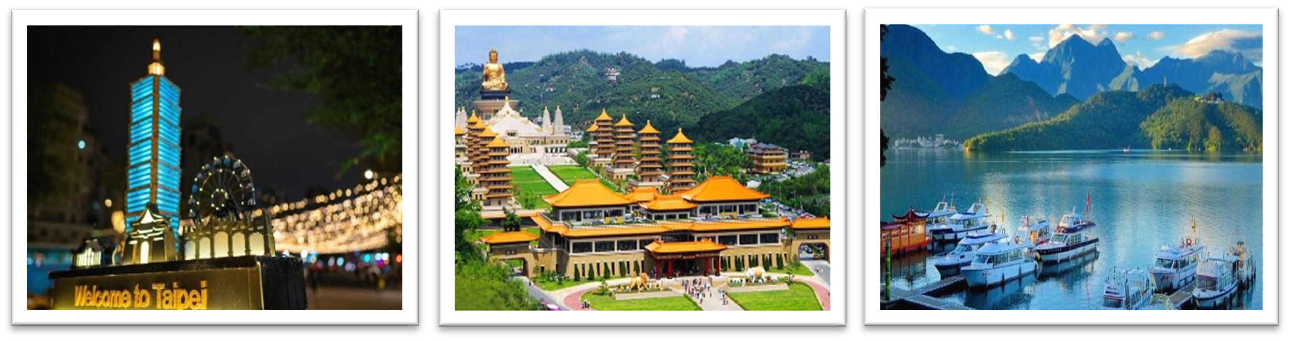 Cao Hùng - Nam Đầu - Đài Trung - Đài Bắc (5N4Đ)
